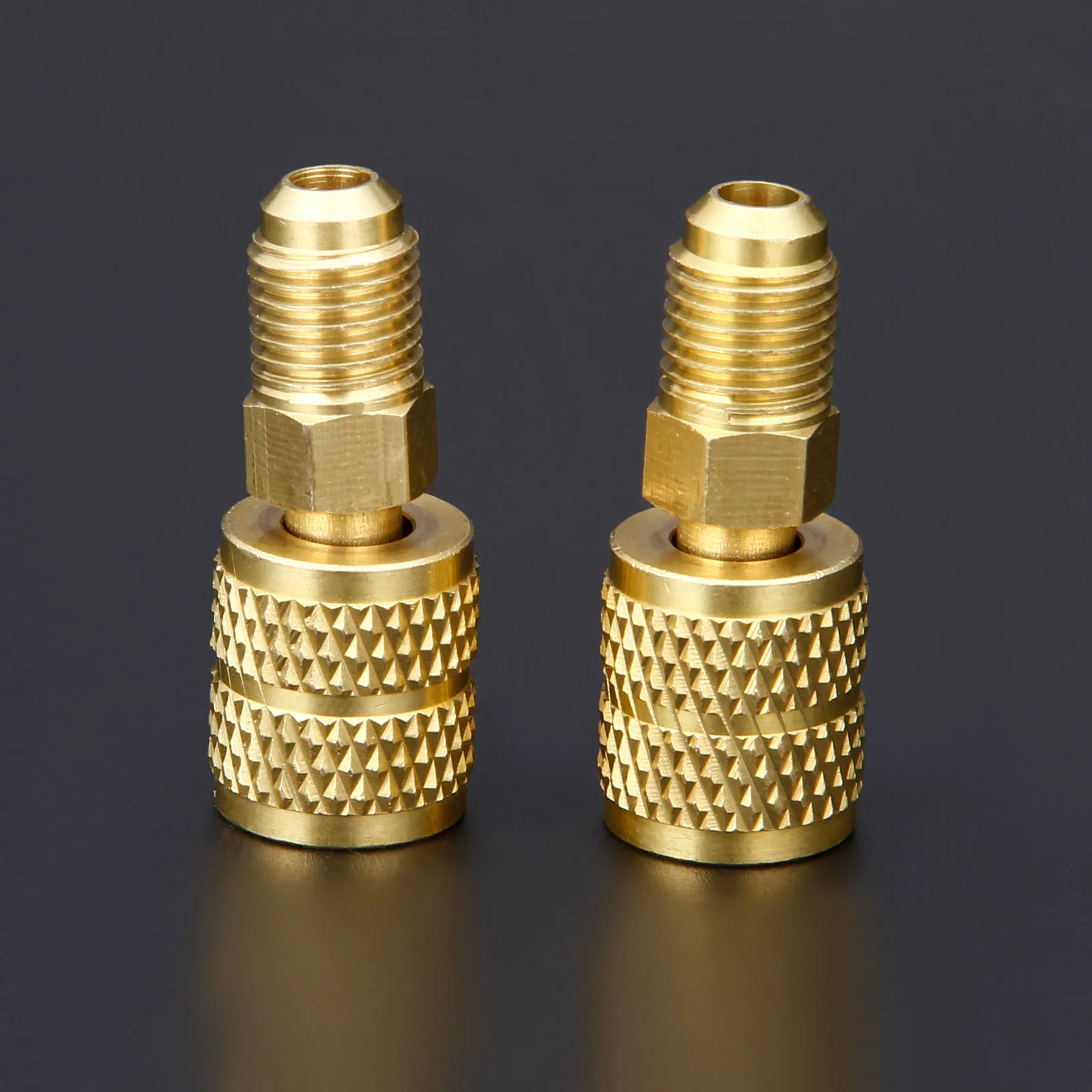 Прямой адаптер R410A 2 шт. гнездовой разъем от 1/4 &quotПапа до 5/16&quot для R410a Mini сплит