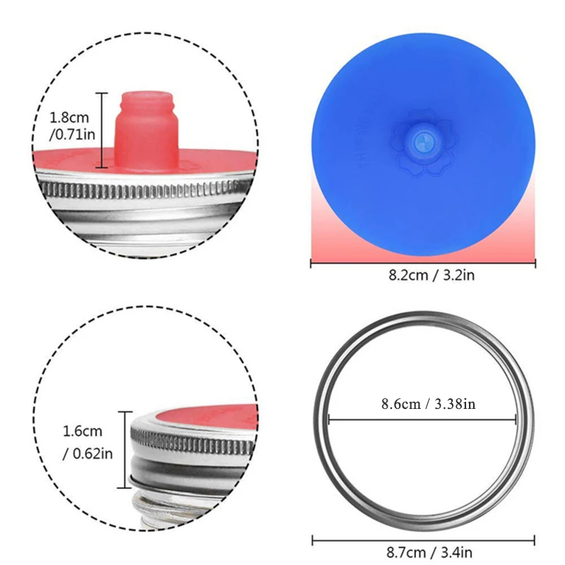 Кухонные принадлежности безводяные крышки для ферментации герметичные
