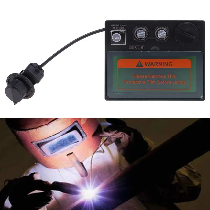 Solar Auto Darkening Welding Lens for Helmet Mask Automatically Filter Shade High Sensitivity Welders Goggles Eyes Protector |