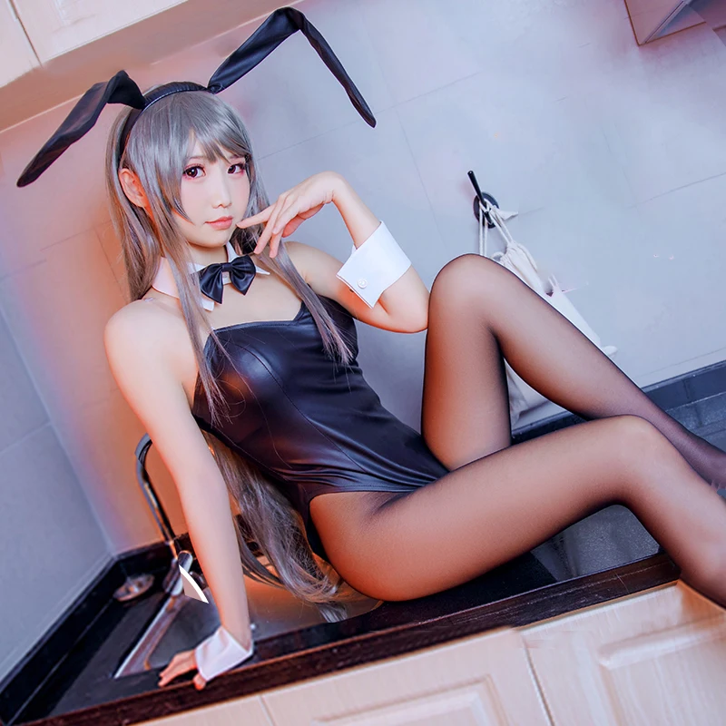 

Женский костюм для косплея из аниме «Seishun Buta Yarou wa Mai Sakurajima Bunny Girl Senpai no Yume wo Minai»