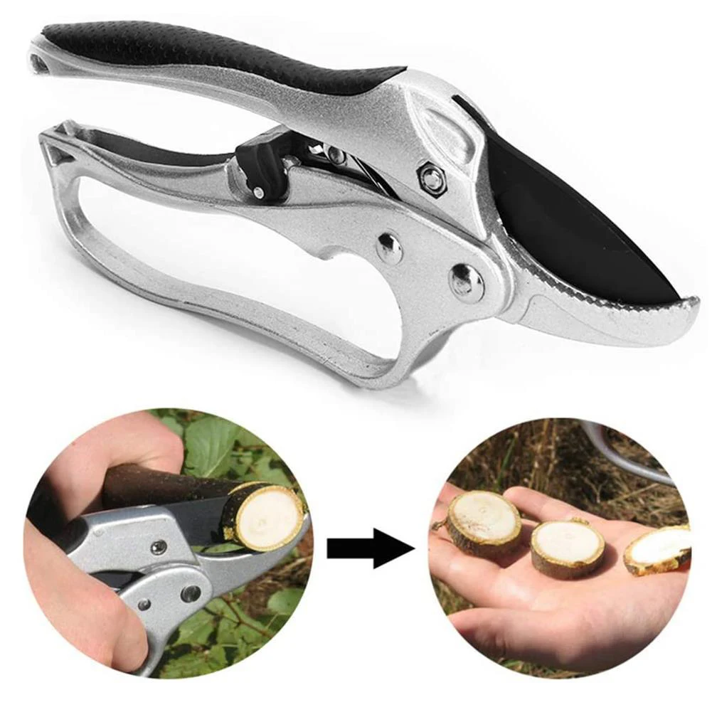 

Garden Pruning Shear High Carbon Steel Pruning Shears Cutter Gardening Plant Scissor Non-Slip Branch Pruner Trimmer Tools