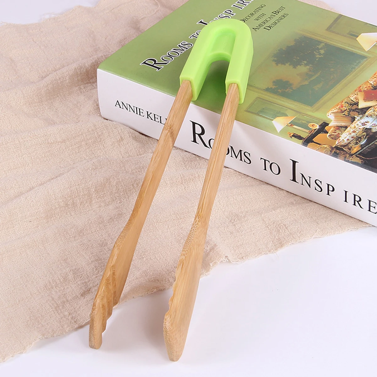 Бамбуковые хлебные кухонные щипцы Пищевые Инструменты для барбекю деревянный