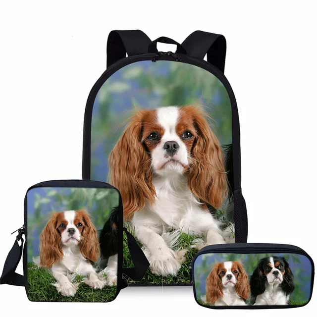Cartoon Dog Design School Bags For Girls Orthopedic Backpacks Schoolbag In Primary Students Book Bag Bookbag Mochila Escolar