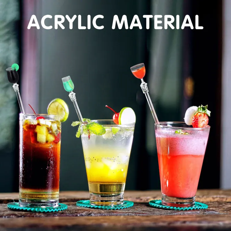 Милая Миксер для коктейлей и напитков 10 шт./компл. миксер питья палочки