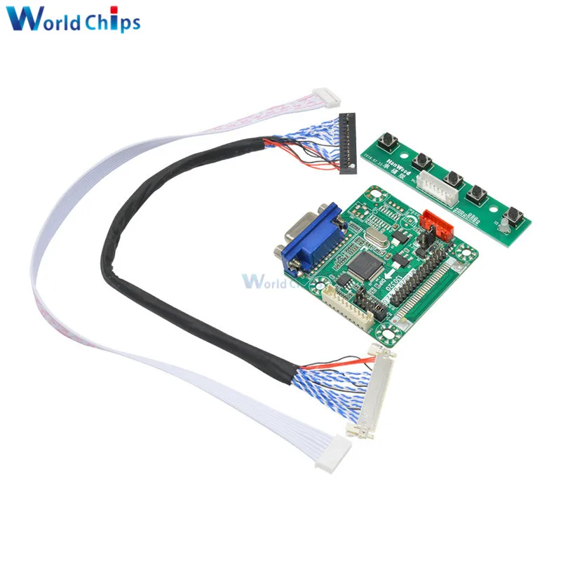 6820-B 5V универсальный LVDS LCD Montor экран драйвер платы контроллера 5V 1"-42" Laptor компьютерные части DIY Kit Top