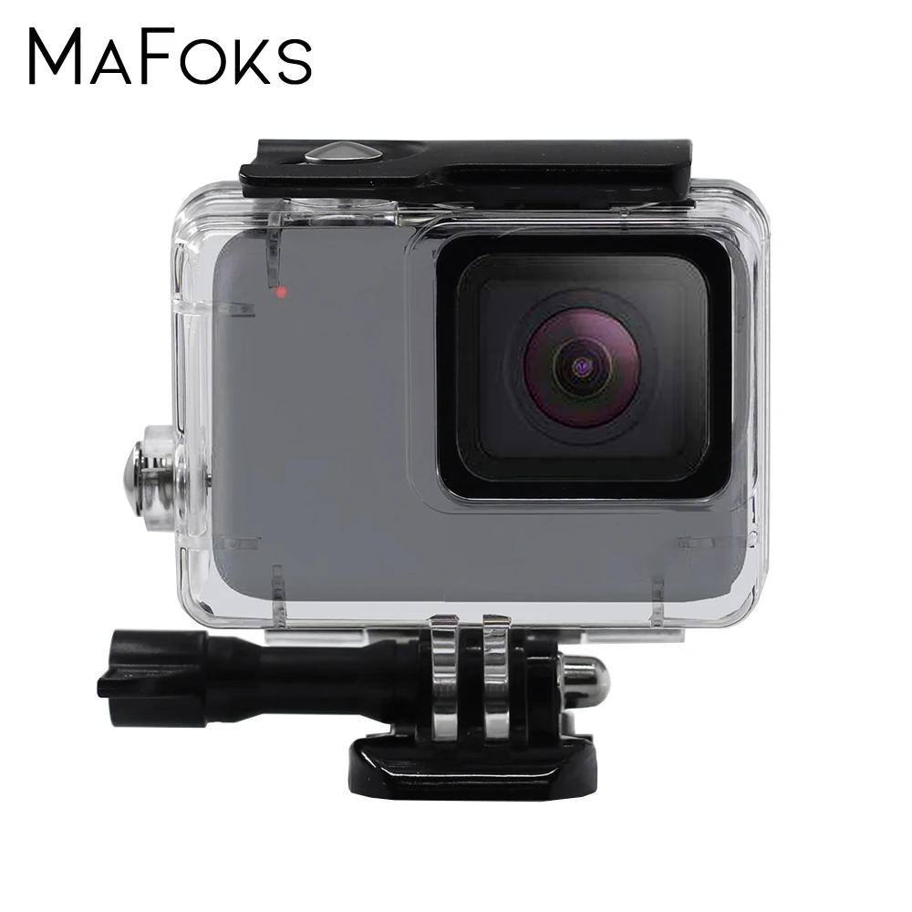 

45 м водонепроницаемый корпус Корпуса для Gopro Hero 7 серебристый и белый корпус для подводной защиты аксессуары