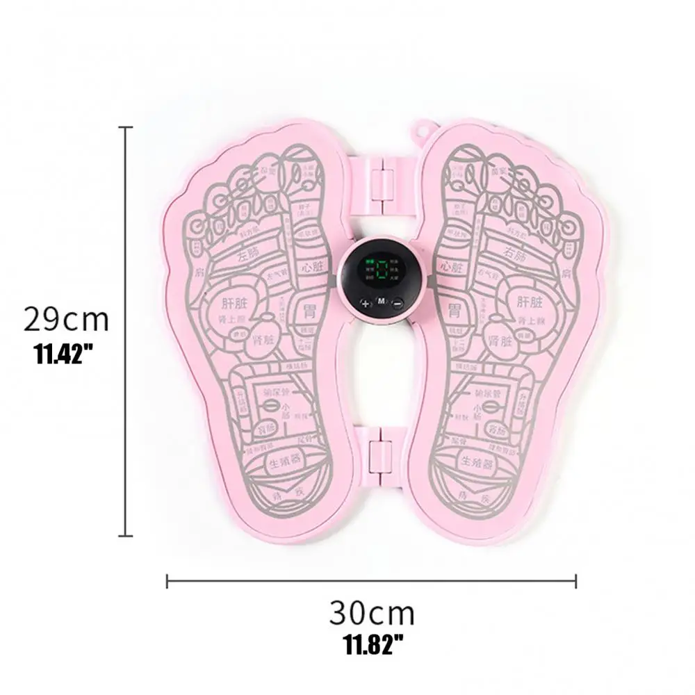 

Electric EMS Foot Massager Pad Feet Muscle Stimulator Leg Reshaping Foot Massage Mat Relieve Ache Pain Health Care masaje salud