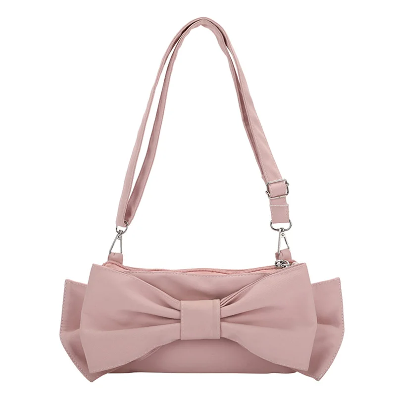 

[BXX] Simple PU Leather Bowtie Crossbody Bags For Women 2021 Summer Branded Shoulder Bag Trending Luxury Travel Hand Bag HU017