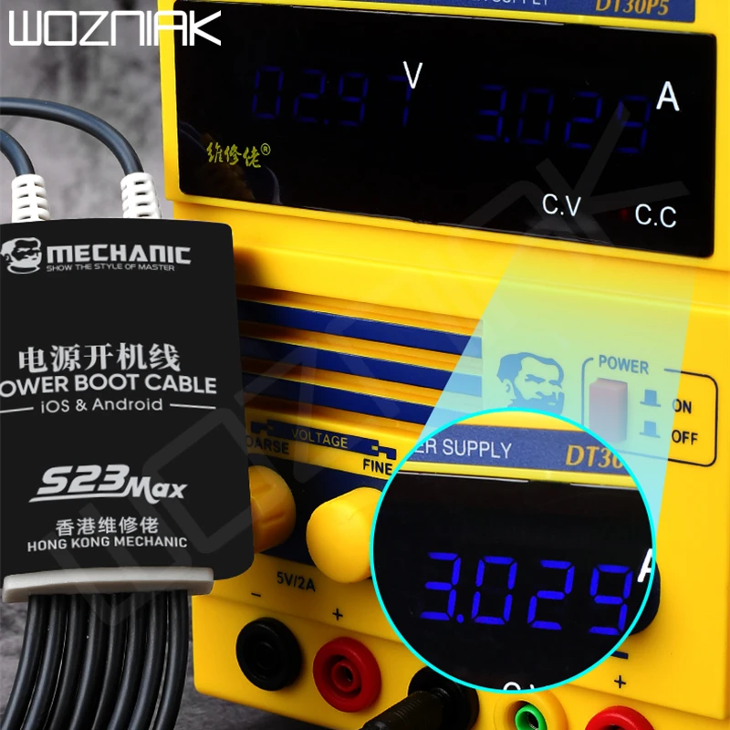 Кабель питания MECHANIC S23 Max кабель источника постоянного тока для iPhone 5S -12pro max и Huawei