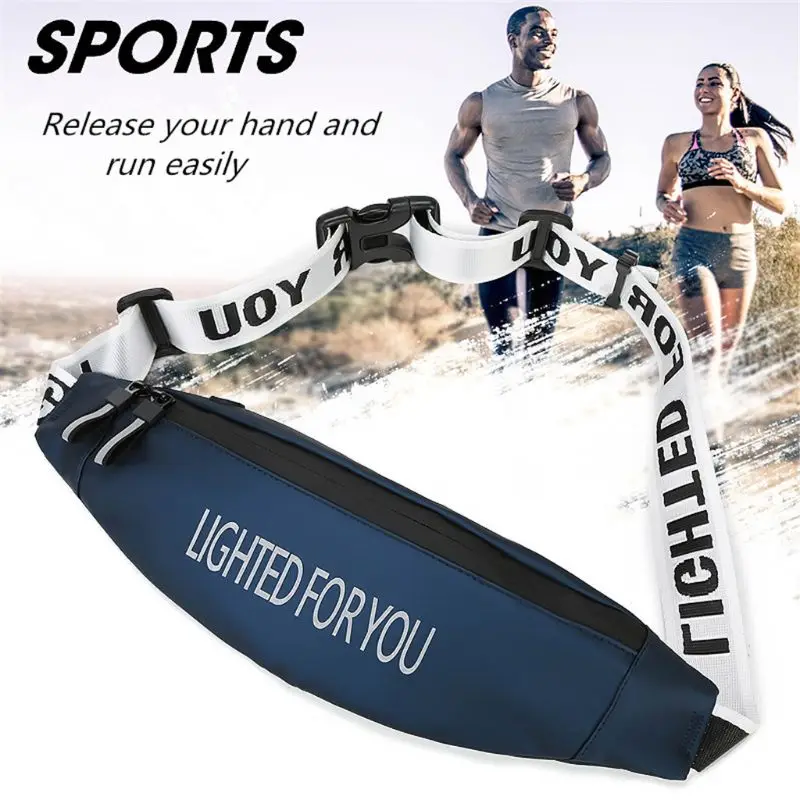 

Waterproof Sports Running Waist Bag Fashion Unsex Fanny Pack Outdoor Travel Phone Money Belt Bag