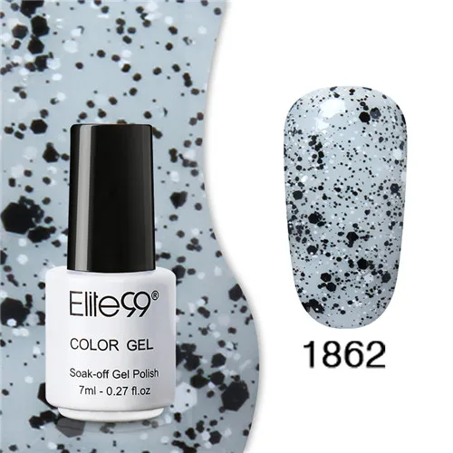 1862 Elite99 Гель-лак набор все для маникюра Полупостоянный Vernis верхнее покрытие УФ светодиодный гель лак удаляющийся замачиванием Гель-лак для ногтей - Цвет: 1862