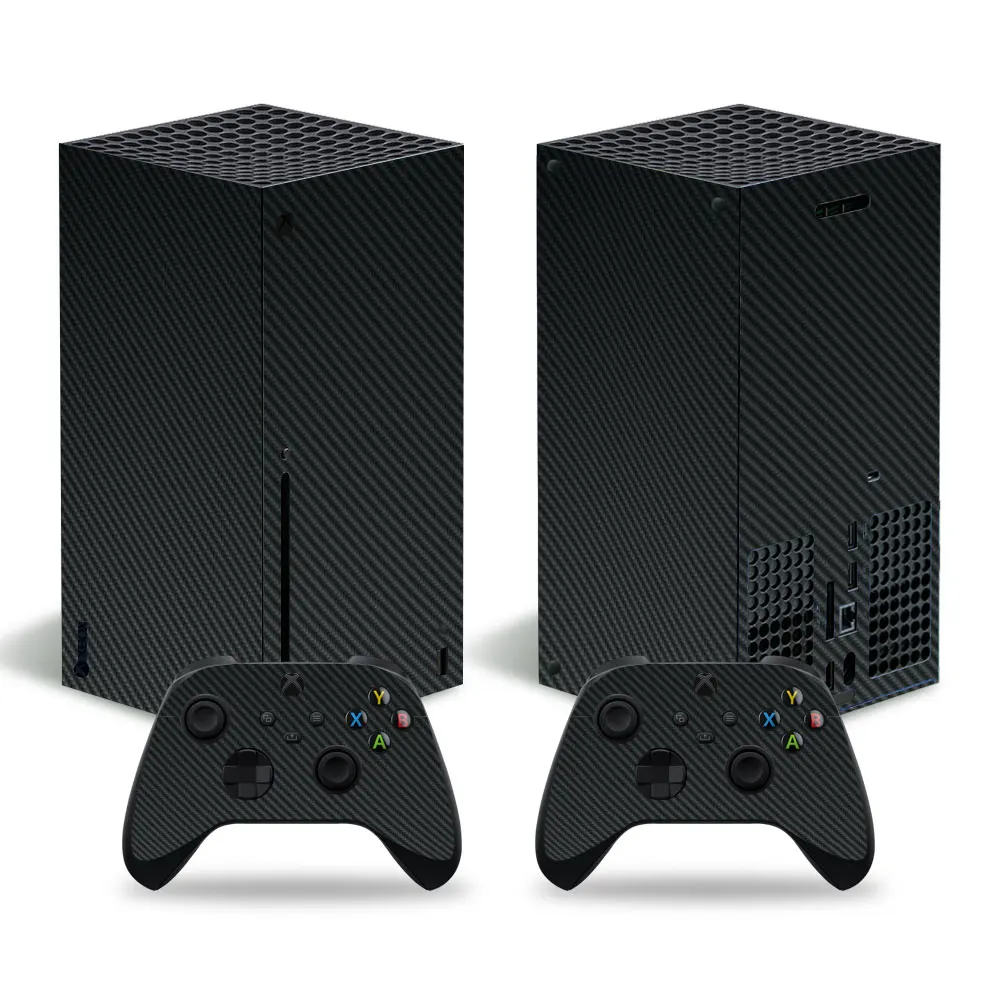 Углеродное волокно и матовый для xbox серии X наклейка ПВХ наклейки виниловый