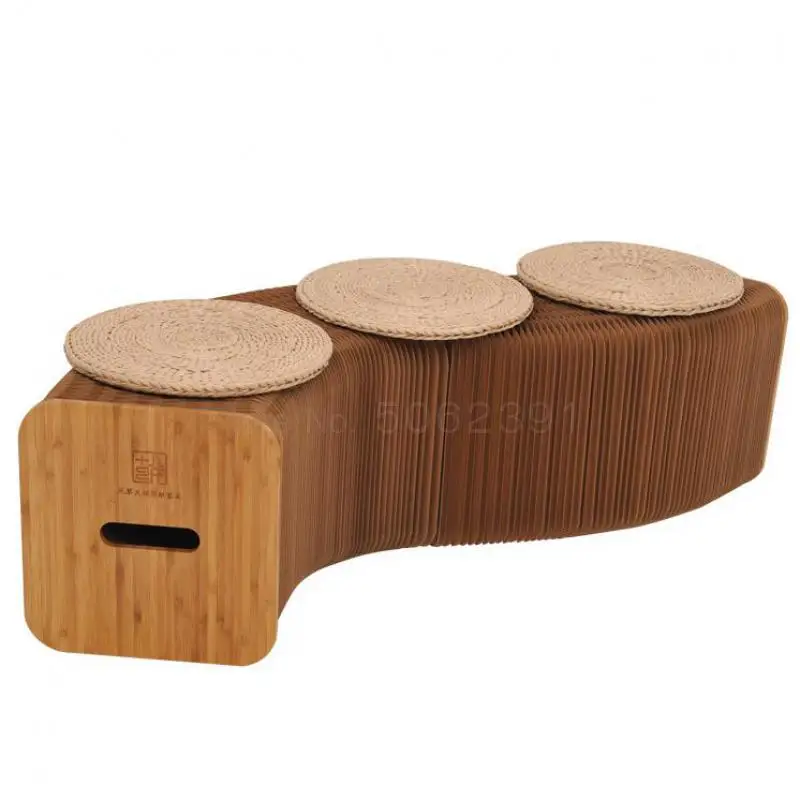 Скамейка диван скамейка маленькая семейная мебель креативная модная бумага