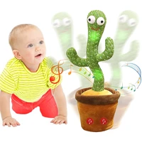 lovely talking toy 120 song dancing cactus doll speak talk sound record repeat toy kawaii cactus toys children kids toy gift