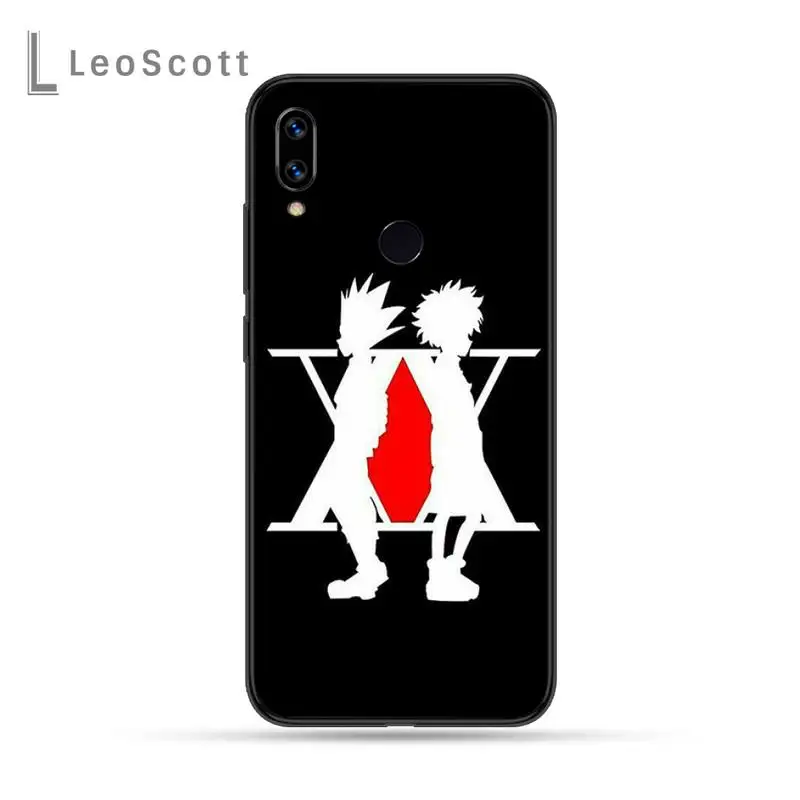 

Anime Hunter x Hunters Phone Case For Xiaomi Redmi Note 4 4x 5 6 7 8 pro S2 PLUS 6A PRO