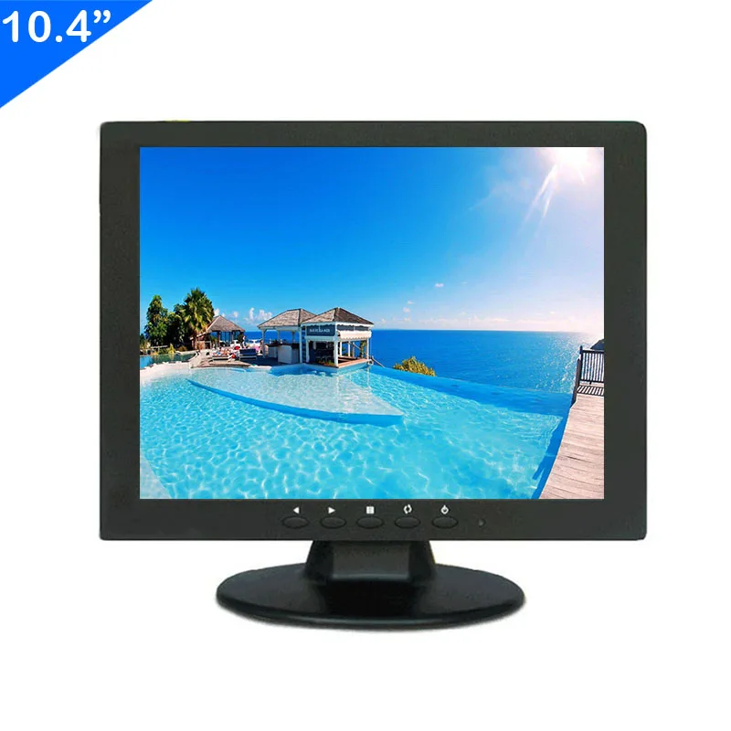 Рабочий стол ZHIXIANDA 10 4 дюйма с BNC HDMI AV VGA USB входом промышленный монитор|Мониторы| |