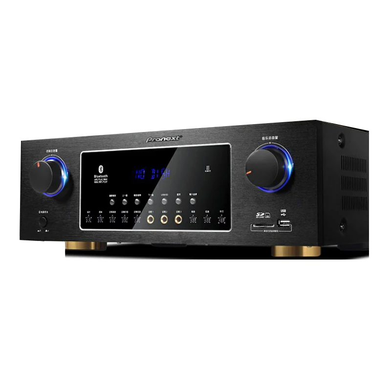 Усилитель мощности KYYSLB K19 600 Вт 2 0 канала 450*410*150 мм Hi Fi KTV домашний усилитель