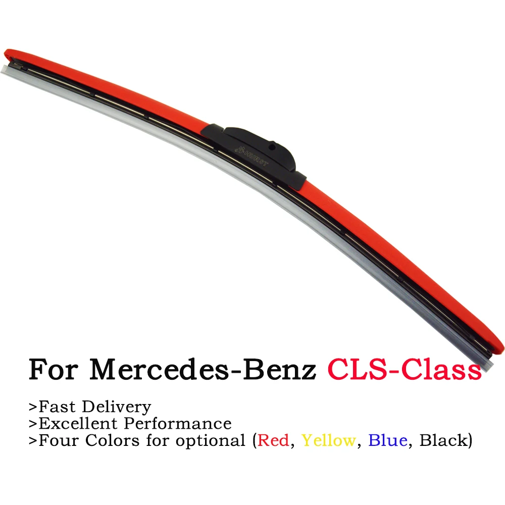 Щетки стеклоочистителя для Mercedes CLS Class W219 W218 250 280 300 320 350 500 550 55 63 AMG CGI CDI красные