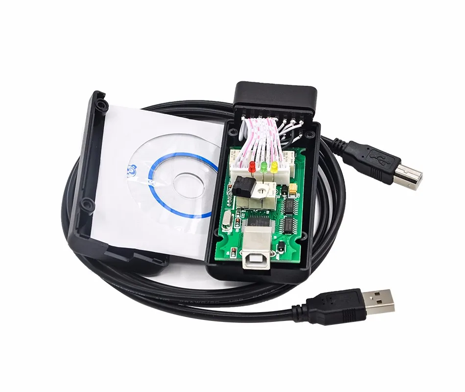 30 шт./лот Бесплатная доставка DHL новый V1.59 с чипом PIC18F458 OP-Com Can OBD2 Op-el OP Com