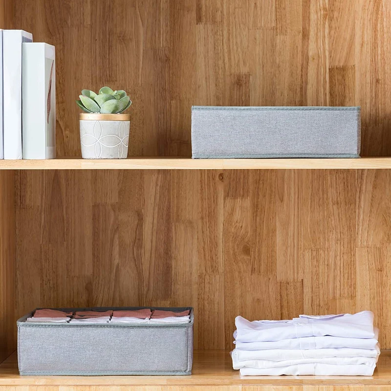 2 комплекта носков для шкафа Органайзер разделитель ящика 24 ячейки складной шкаф