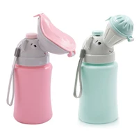 500ml portable baby toilet urinal boys girls outdoor car travel anti leakage convenient training potty