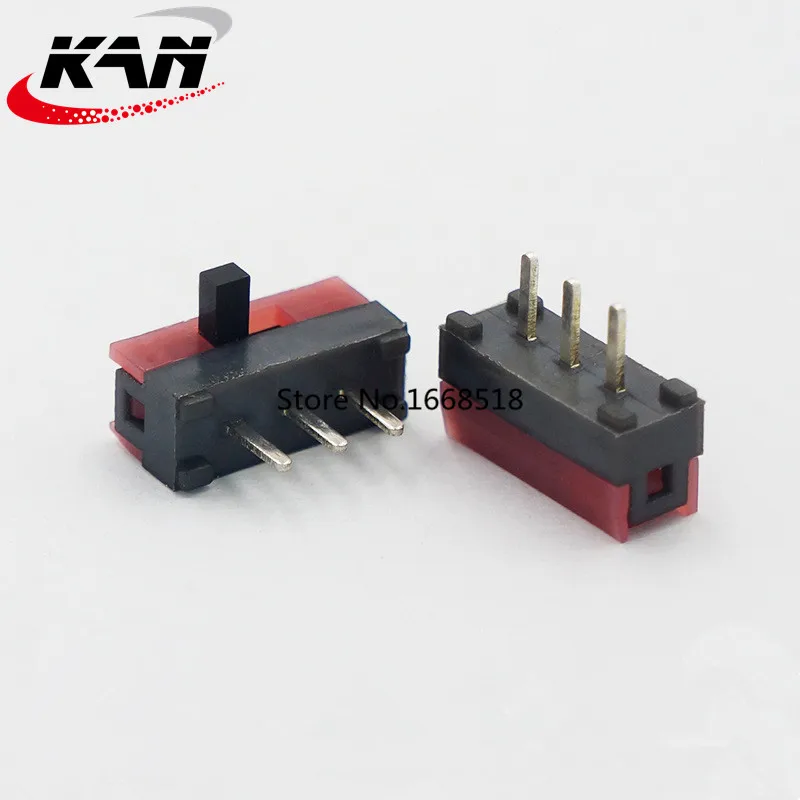 50 шт. MSK-12D05 2-скоростной 3-контактный маленький переключатель Микро-переключатель
