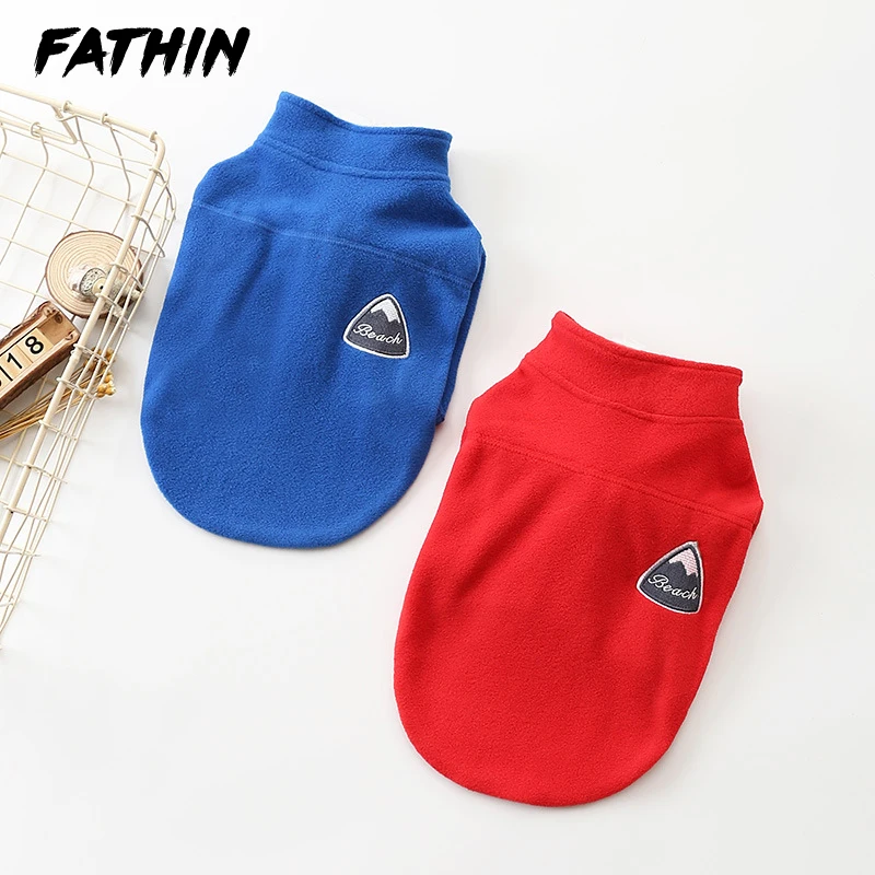 Модная теплая куртка на молнии для собаки весну осень и зиму мягкая хлопковая