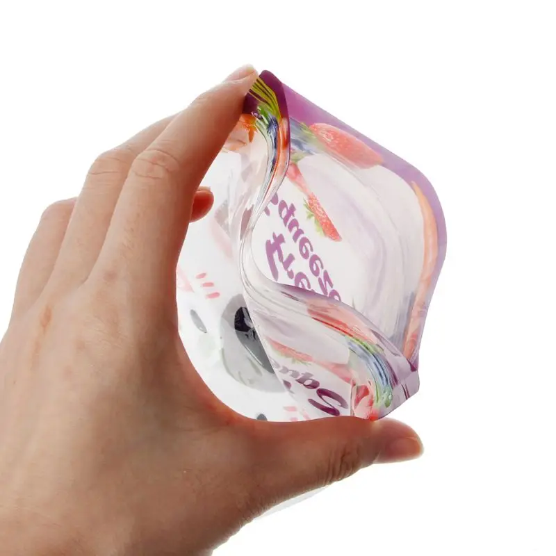 

8PCS High Quality Resealable Fresh Squeezed Pouches Practical Baby Weaning Food Puree Reusable Squeeze For Newborn C5AF