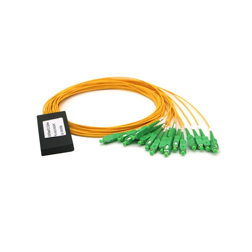 SC/APC 1x16 2,0 мм PLC ОПТИЧЕСКИЙ СПЛИТТЕР SC/APC 1x16 PLC волоконно-оптический сплиттер одиночный режим