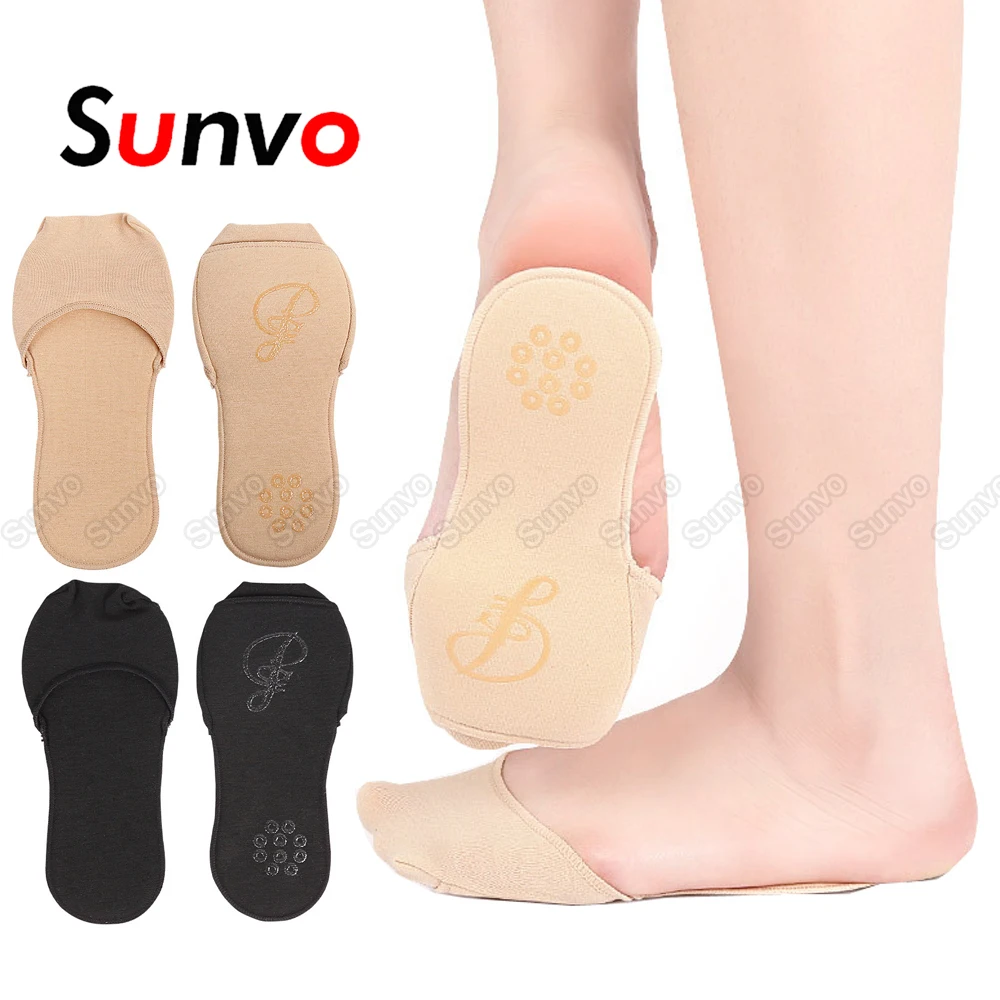 

Силиконовые стельки Sunvo для обуви, женские вставки на переднюю часть стопы, регулируемый размер, для снятия боли в обувь для ухода за ногами