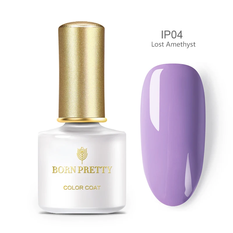 IP04 BORN PRETTY Гель-лак для ногтей красный кофе фиолетовый серый замочить от УФ светодиодный Гель-лак Полупостоянный дизайн ногтей геллак 6 мл для DIY Советы - Цвет: IP04
