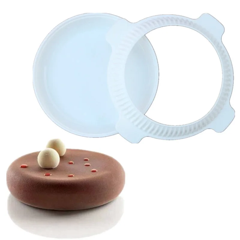 

1 комплект круглый силиконовые формы для тортов Eclipse для мусс, мороженое торты для выпечки Украшение Аксессуары для хлебобулочных изделий