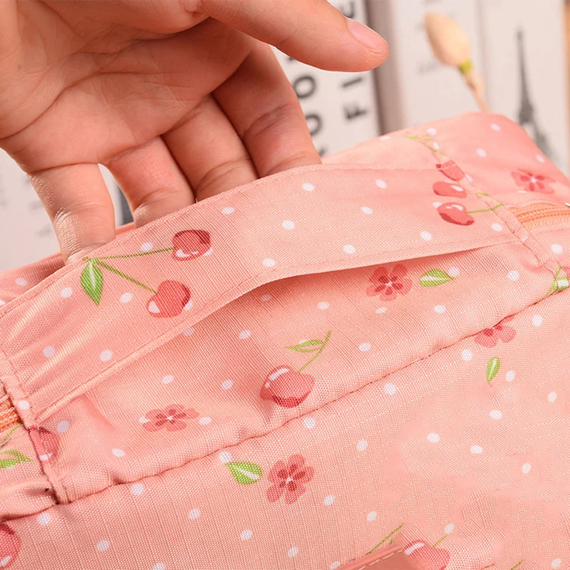 Портативная дорожная сумка для хранения водонепроницаемая моющаяся косметичка