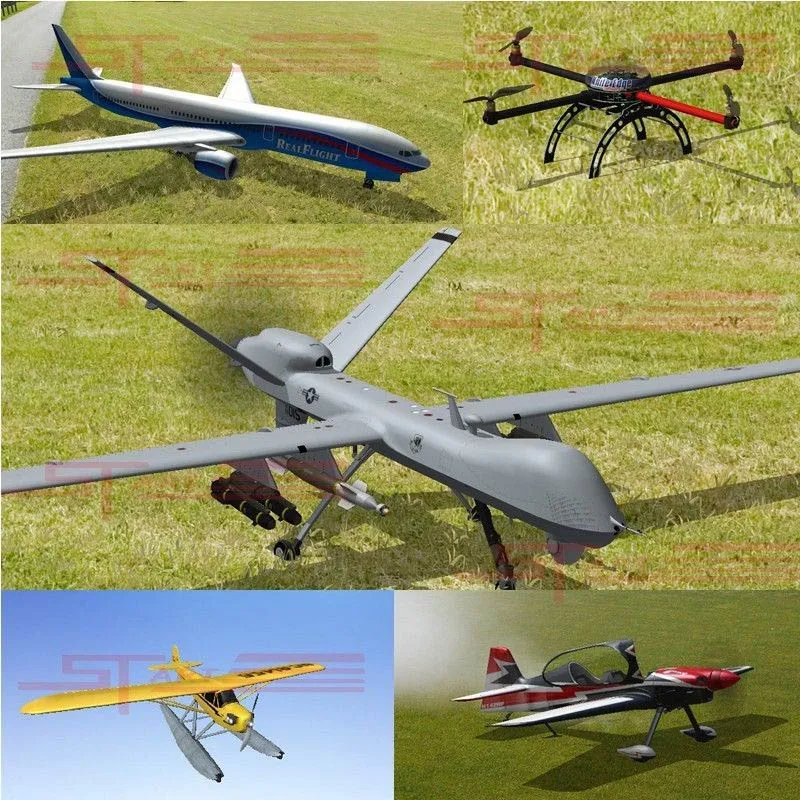 16 в 1 6CH RC симулятор полета с передатчиком режим 2 G7 Феникс 5,0 для тренировки вертолета квадрокоптера мультиротора с фиксированным крылом