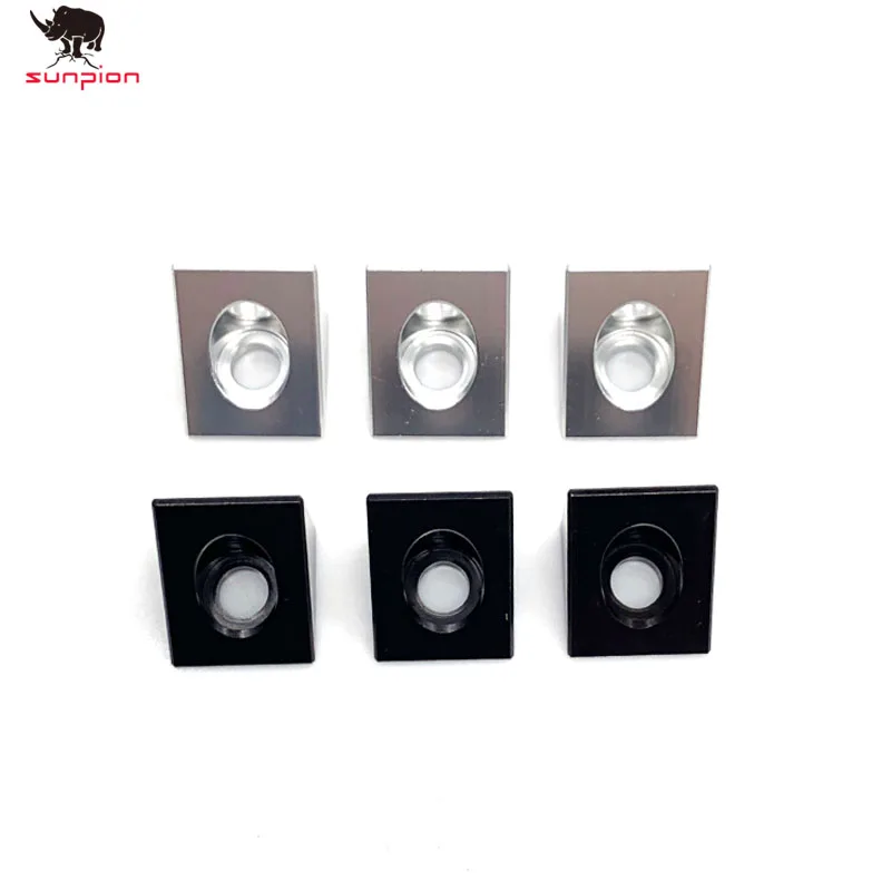 

4pcs 3D Printer parts openbuilds 2020 Aluminum Block triangle aluminum block V-slots two-way connector bracket for 3D printer