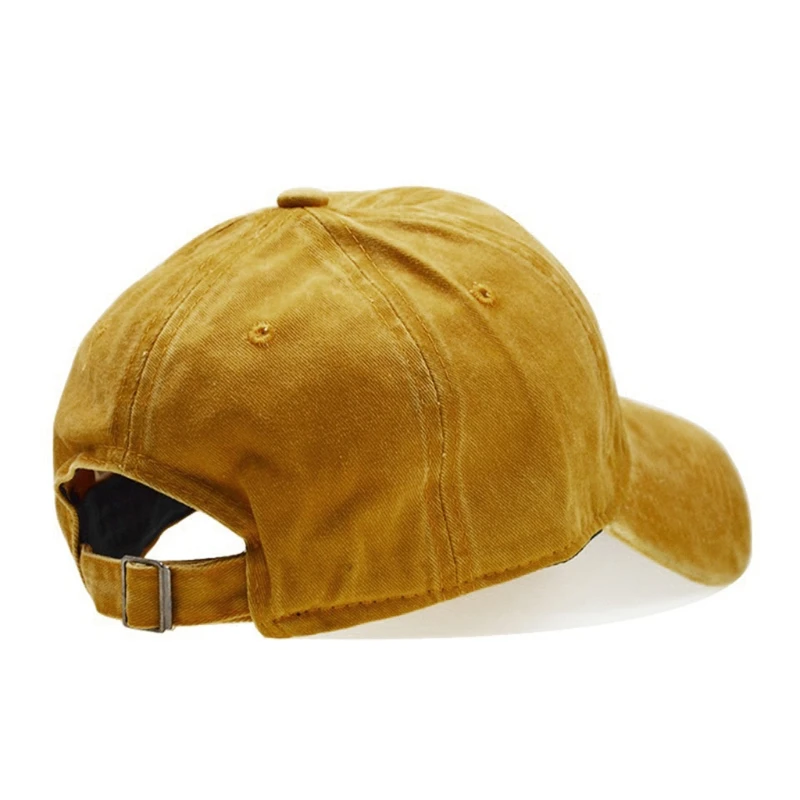 

Washed Cotton Pure Color Board Kids Baseball Cap Children Hip Hop Boys Girls Hat GXMB