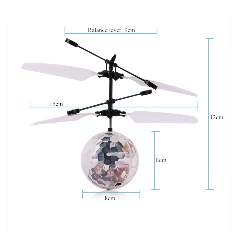 Летающая игрушка геликоптер шар вертолёт с LED светодиодами|toys rc helicopter|rc helicopter