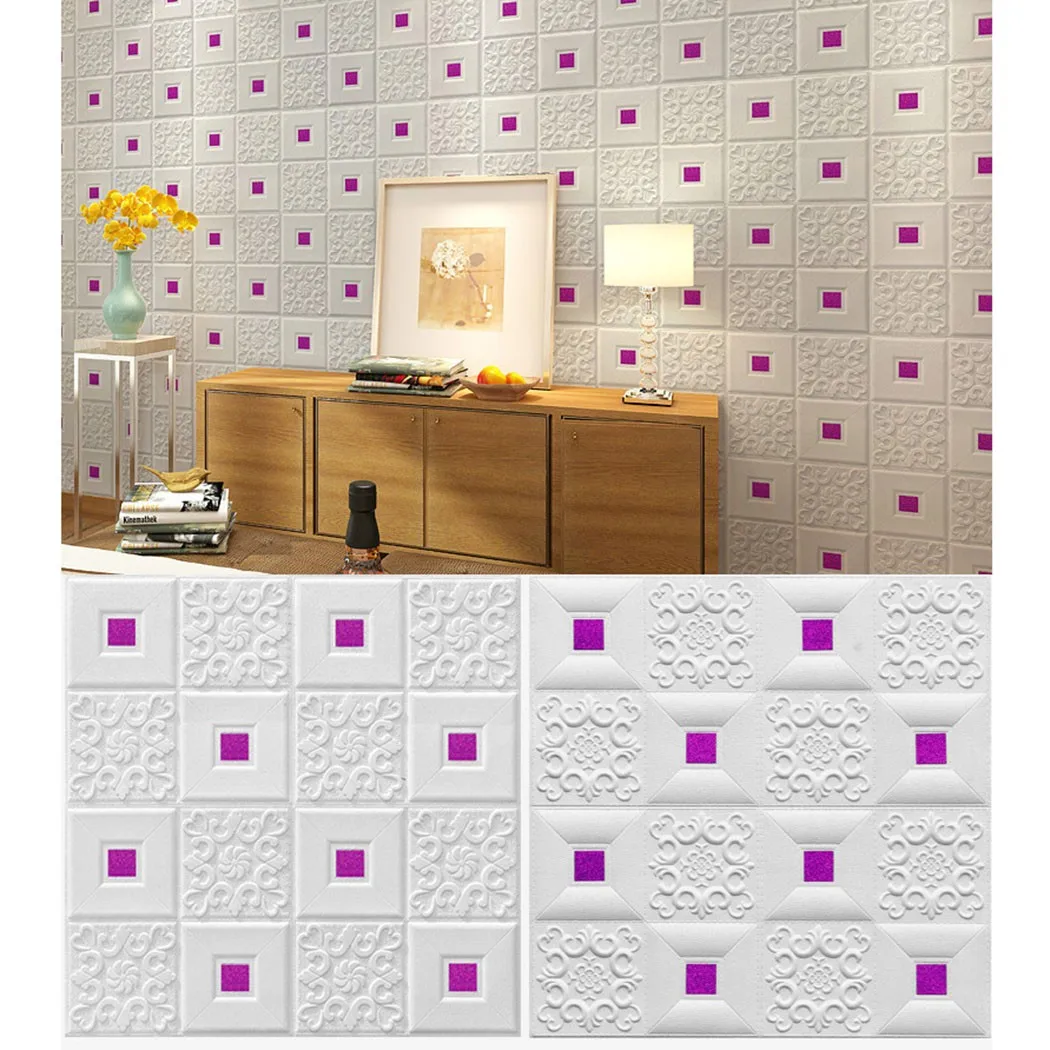 

170*70cm Wall Sticker XPE Foam+plastic Foam Brick Pattern Wall Sticker Soft Package Home 2021 New High Quality