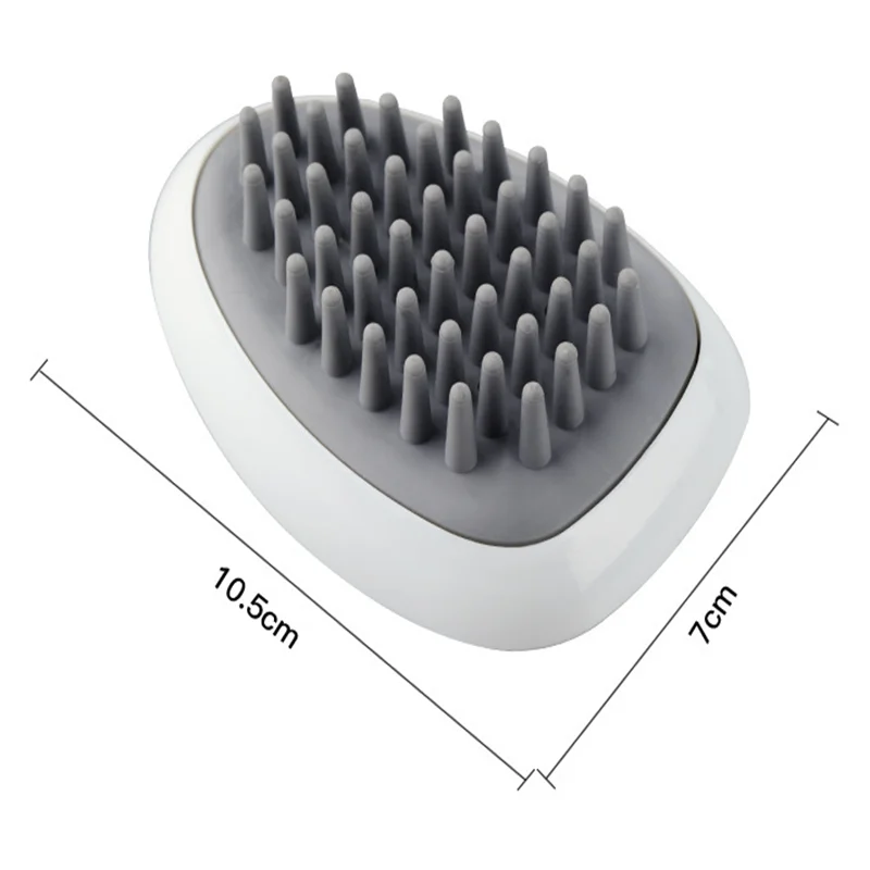 

Washing Comb Body Massage Brush Silicone Head Hair Massager Shampoo Scalp Massage Brush Body Shower Brush Bath Spa Slimming