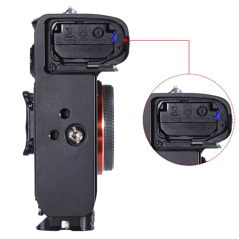 UURig R013 БЫСТРОРАЗЪЕМНАЯ A7R3 L Пластина для sony A7M3 l кронштейн A7 III/A7R III