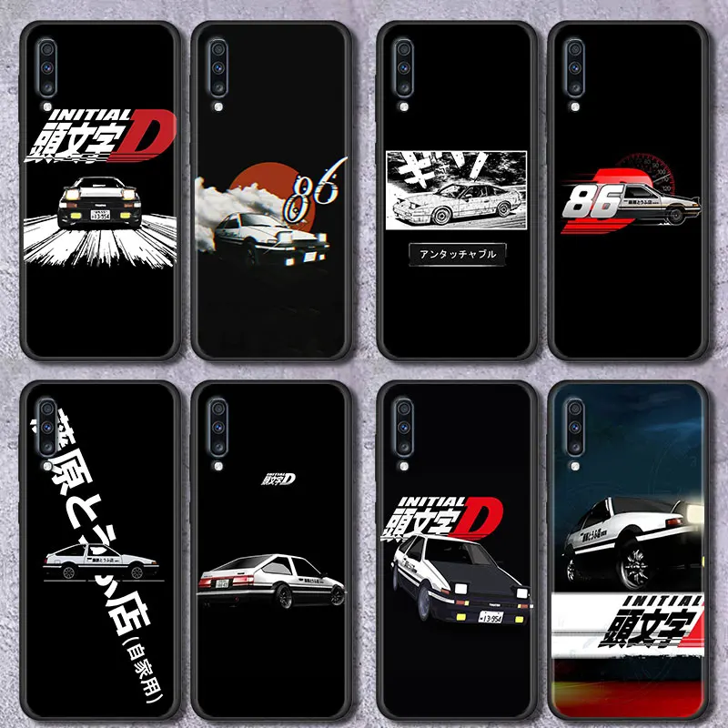 

Initial D Car Japan Anime Luxury For Samsung Galaxy A21S A51 A71 A41 A11 Case Phone Cover Soft For Samsung A01 A31 Shell Fundas