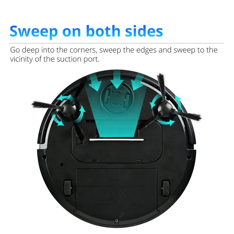 Робот-пылесос робот пылесос развертки и влажной уборки одновременно для твердых
