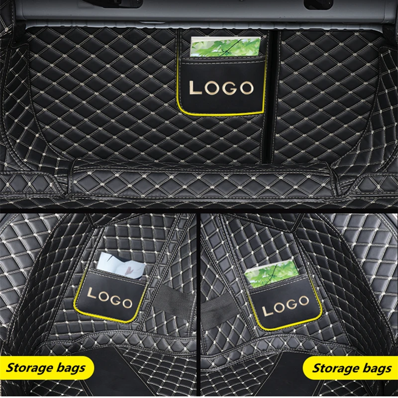 Cargo Liner Boot Carpet For Honda Civic 2008-2011 Rear Trunk Mats Full Surrounded Durable Waterproof Leather Fission Floor |