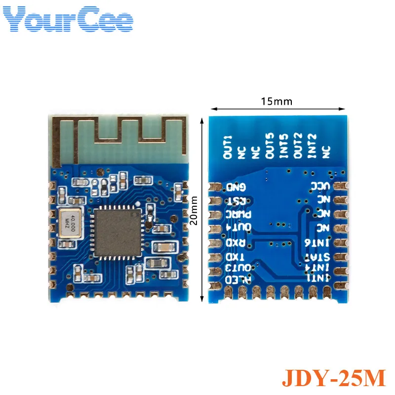 Модуль сетчатый Zigbee JDY-25 JDY-25M 1 9-3 6 В дальность 80 м совместимый с Bluetooth | Электронные