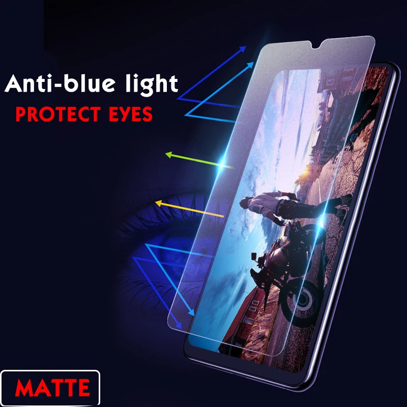 

2Pcs/lot Matte Tempered Glass For Huawei Honor 10 lite Screen Protector For honor 10 Anti-blue Light Tempered Glass (4 Styles)