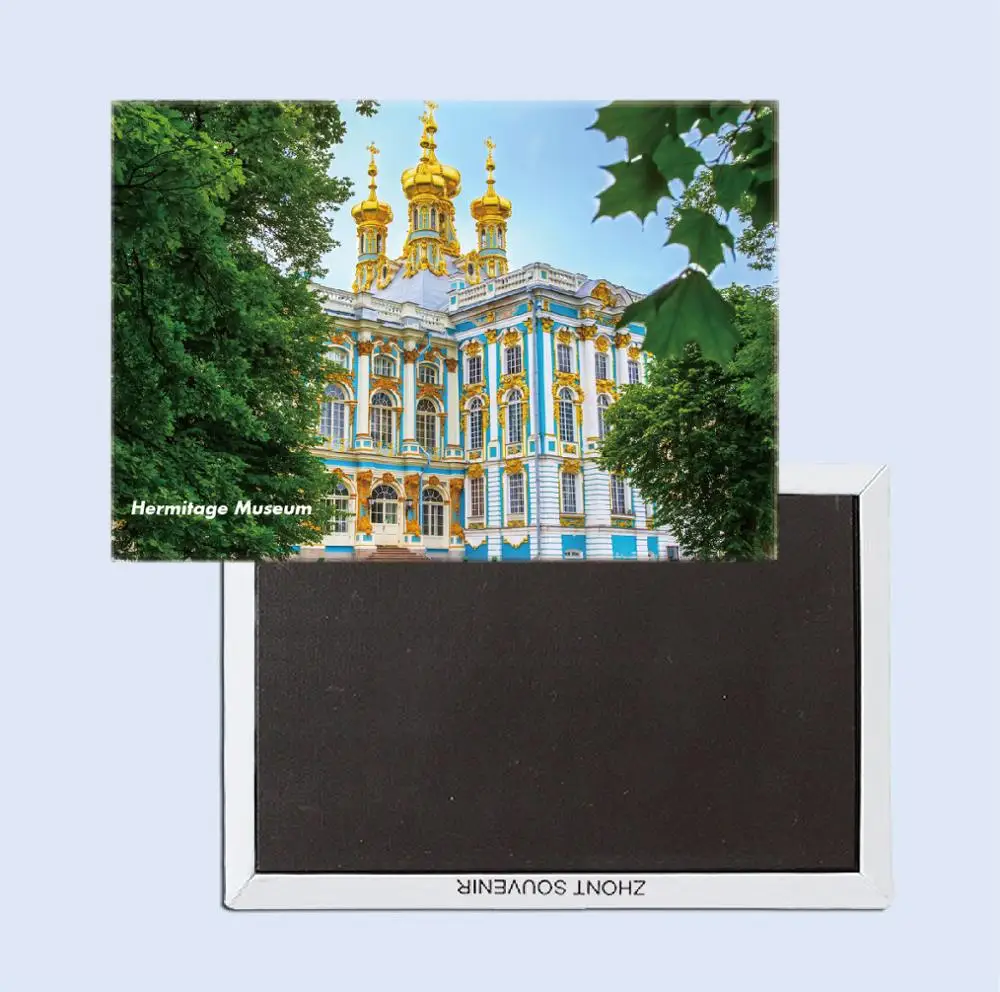 

Санкт-Петербург Зимний дворец 25199 металлический магнит на холодильник домашние аксессуары сувенирный подарок