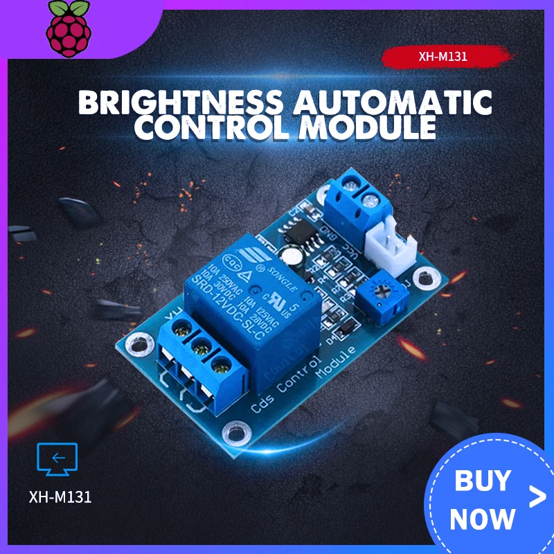 XH M131 DC 5V / 12V светильник Управление переключатель реле фоторезистора модуль