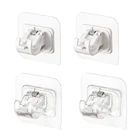 Настенная занавеска с крючками для душа