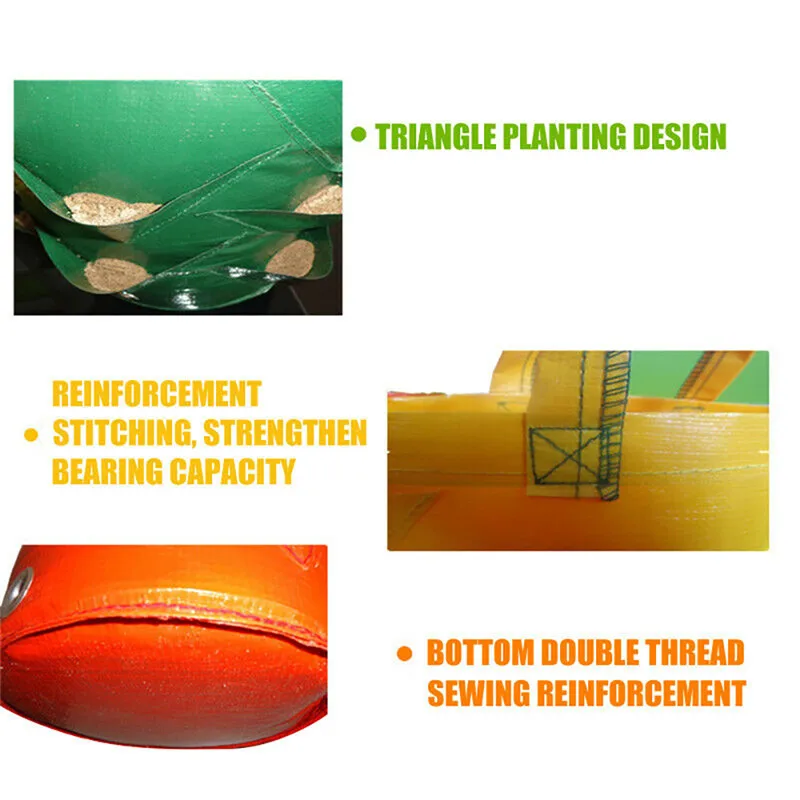 Мешки для выращивания клубники 3 галлона садовые подвесные мешки растений томат