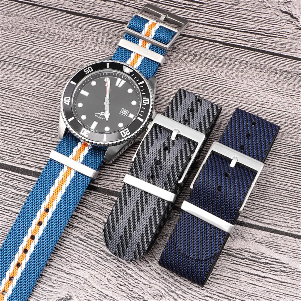 Premium-grade Nato Zulu Watch Strap 18mm 20mm 22mm 24mm Nylon Wrist Band Men Women Soft Sport Waterproof Bracelet Accessories